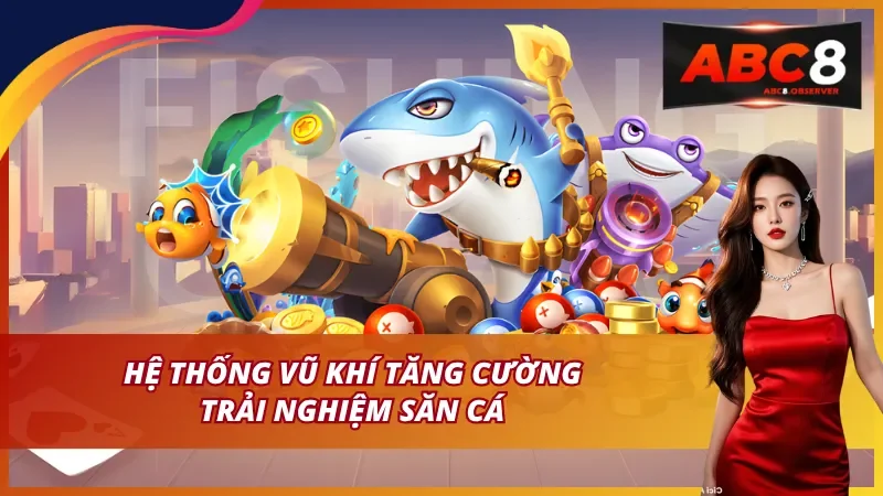 Hệ thống vũ khí tăng cường trải nghiệm săn cá