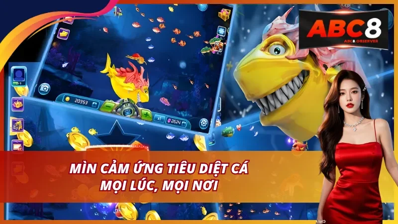 Mìn cảm ứng  tiêu diệt cá mọi lúc, mọi nơi